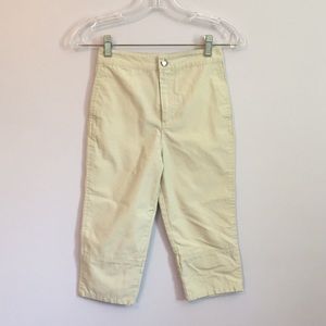 Girls khaki Capri pants Sz 10